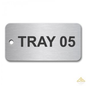 Stainless Steel Tag 50x25mm