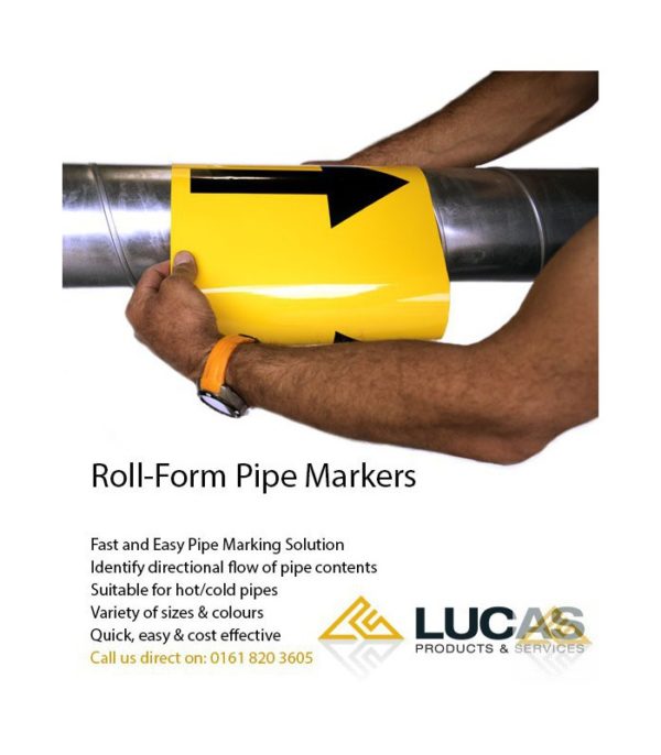 Roll-Form Pipe Markers