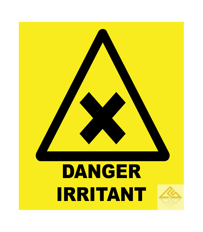 Irritant Labels - Engraved Traffolyte
